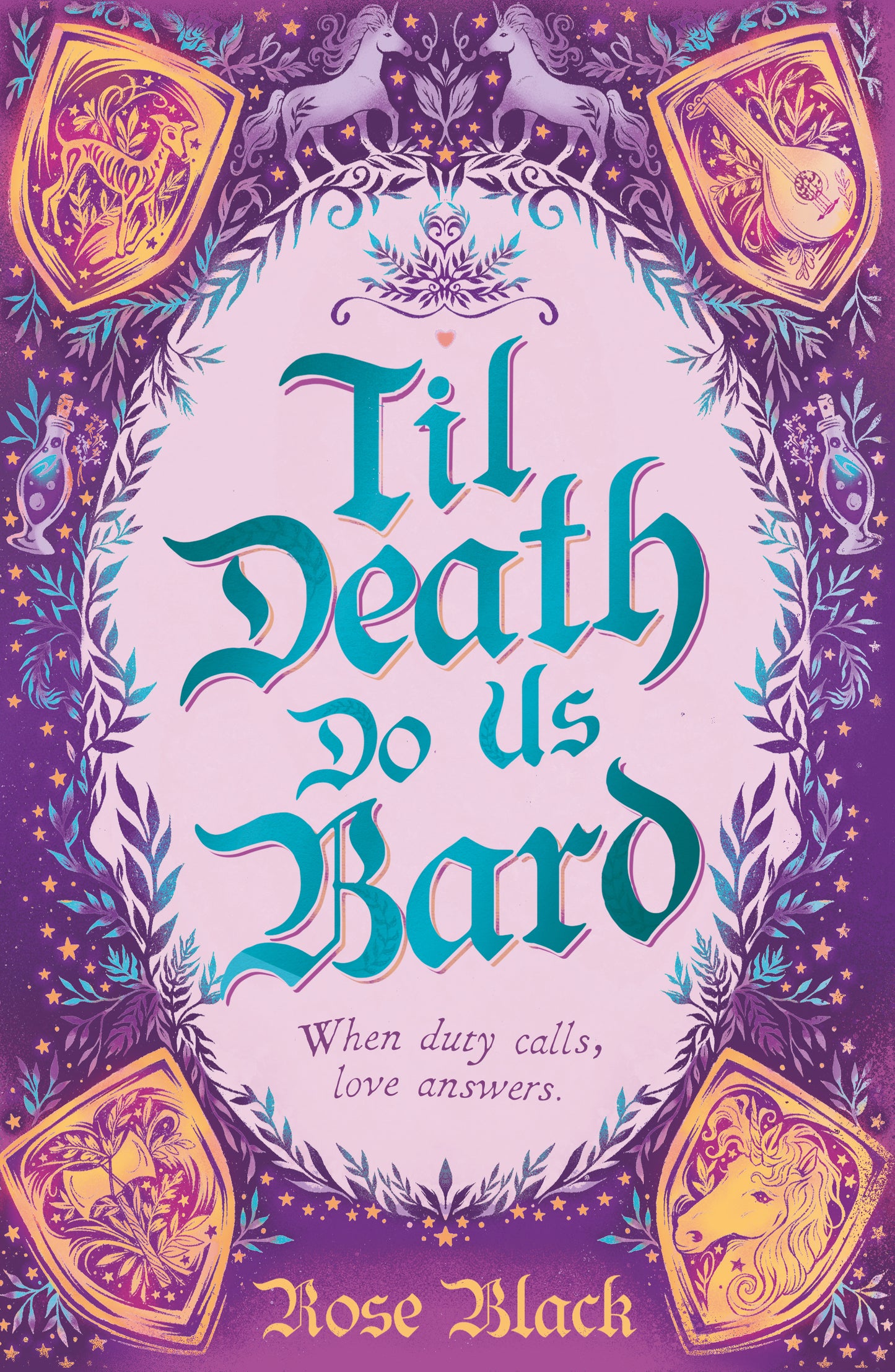 Til death Do Us Bard (used) - Rose Black