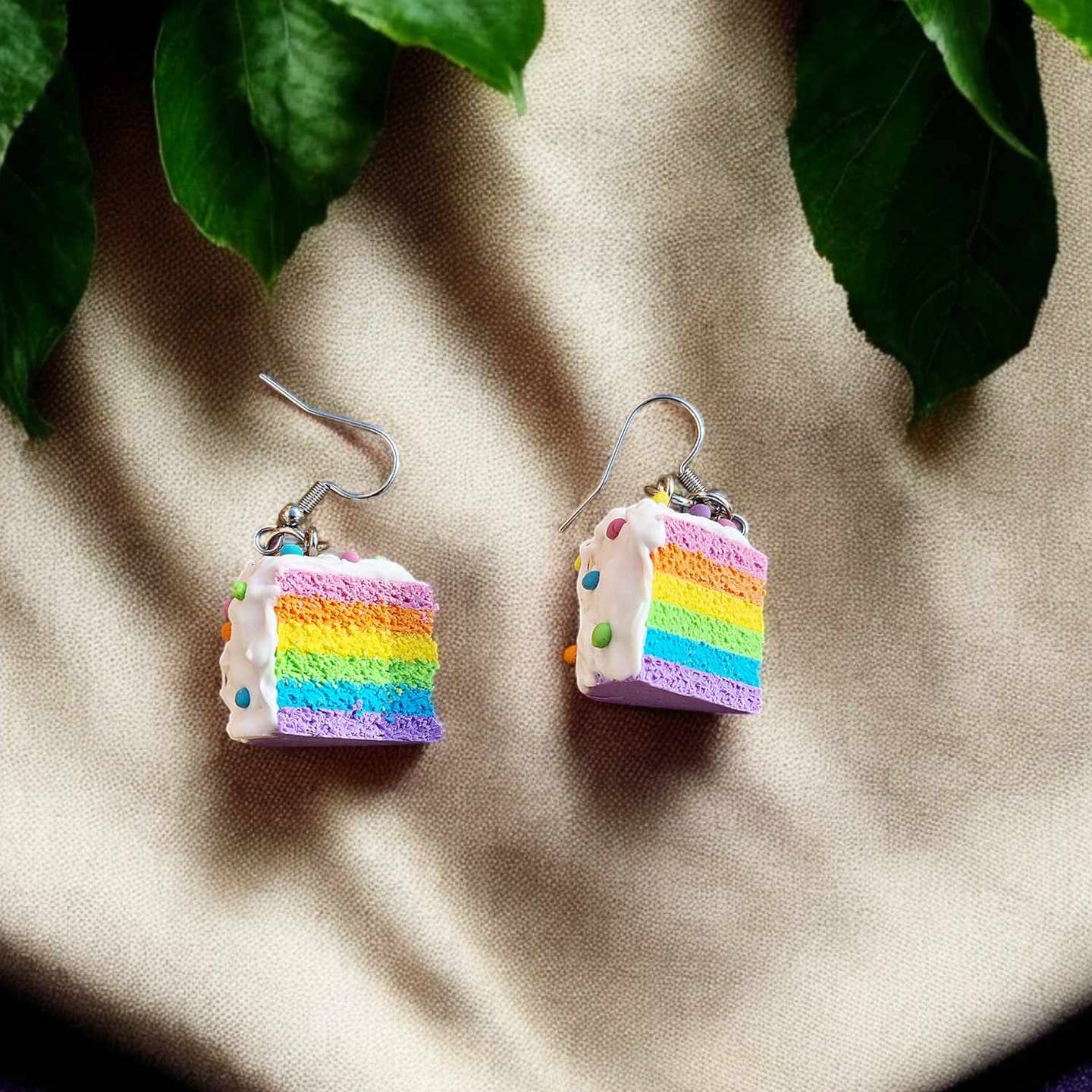 Örhängen - Pride tårtbit