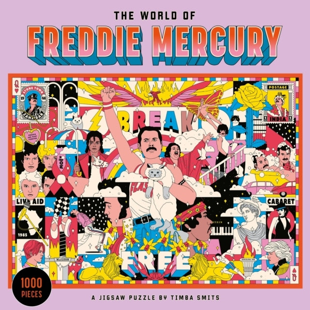 Pussel - The World of Freddie Mercury