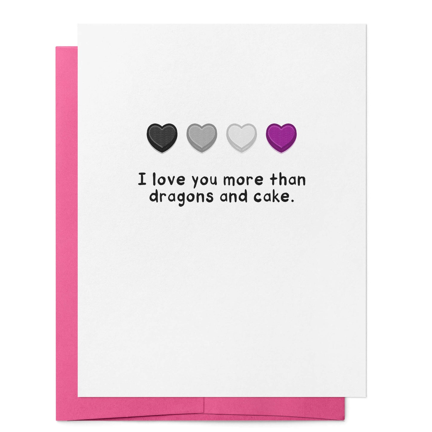Kort - I Love You More than Dragons and Cake