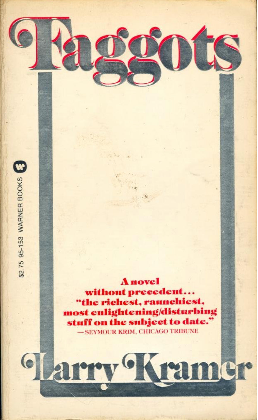 Faggots - Larry Kramer (used)