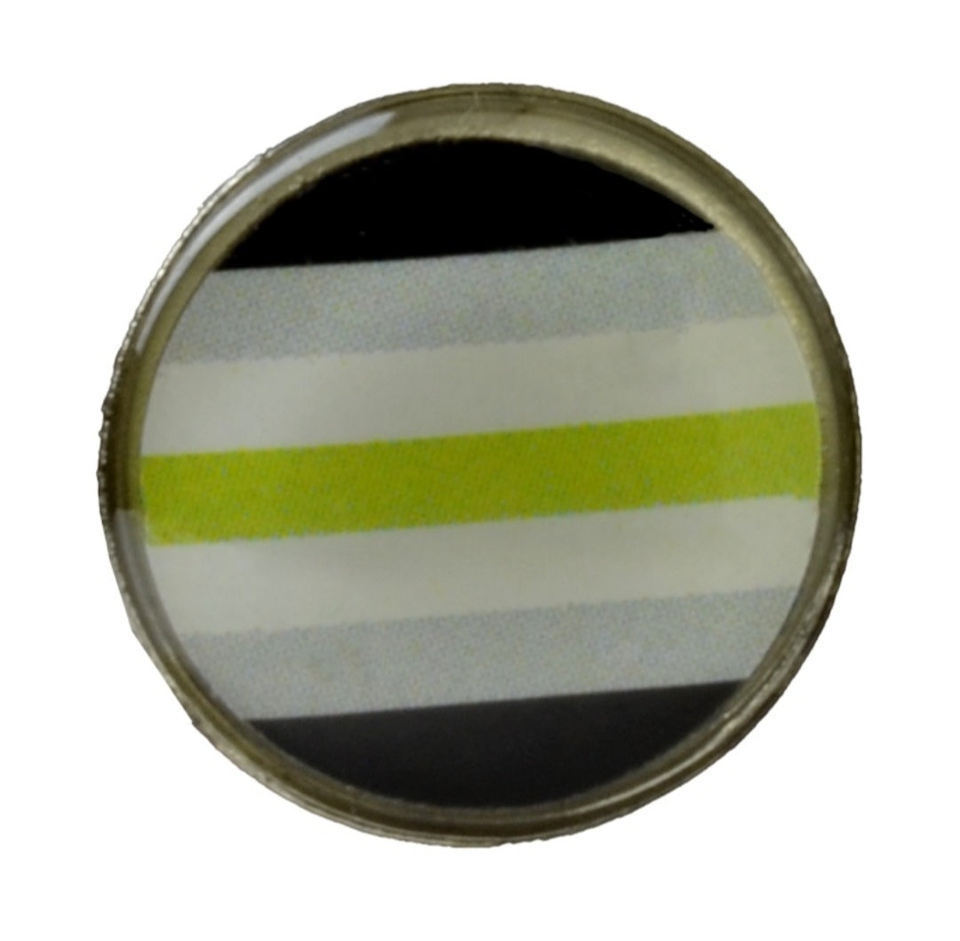 Pin - Agender (rund)