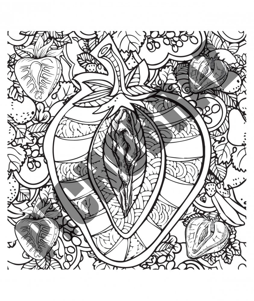 Målarbok - Vagina (PichObraz)