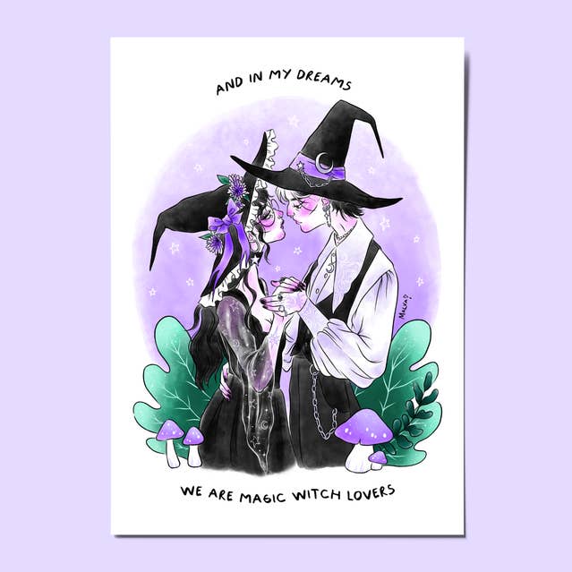 Print - Magic Witch Lovers