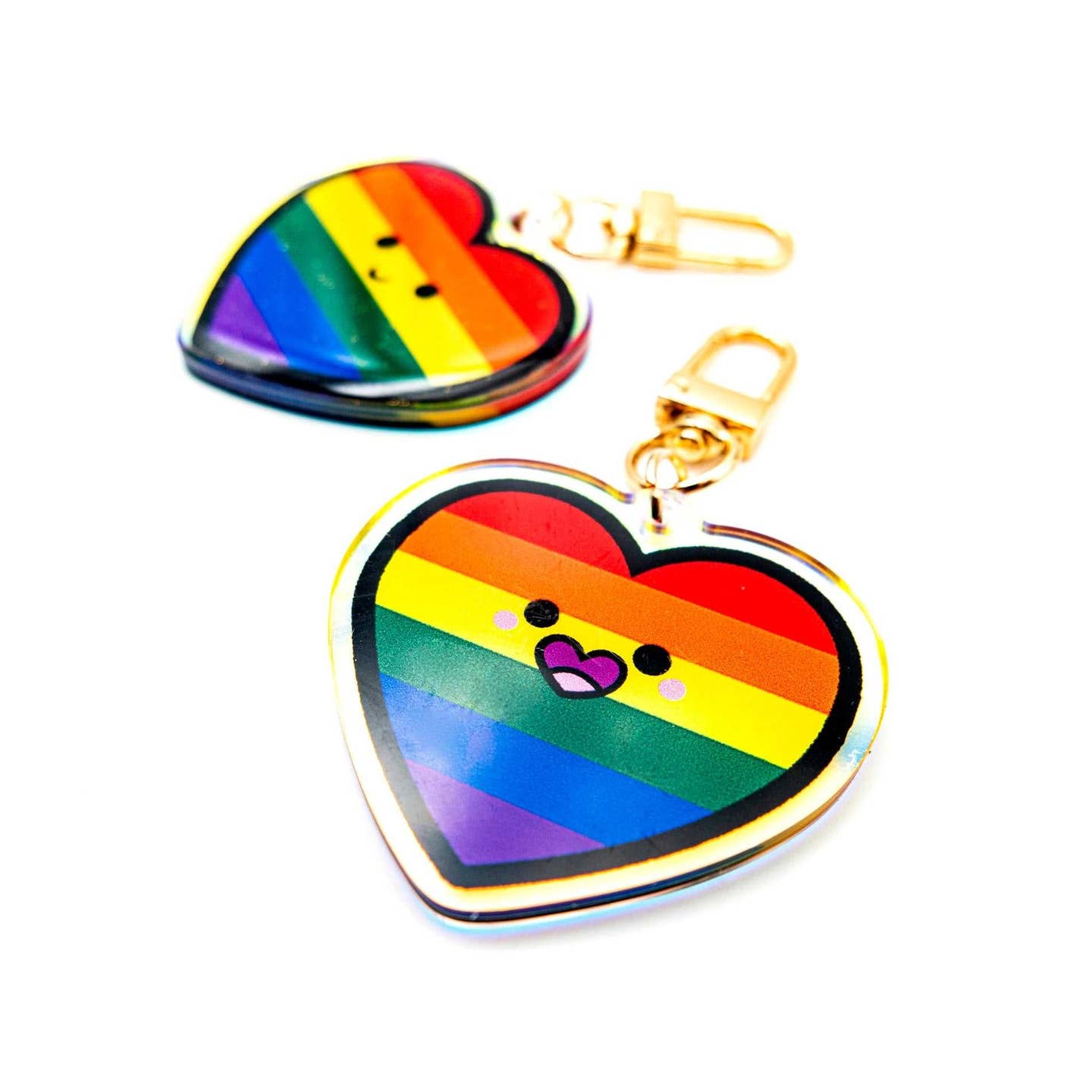 Nyckelring - Pride-hjärta