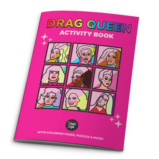 Drag queen activity book