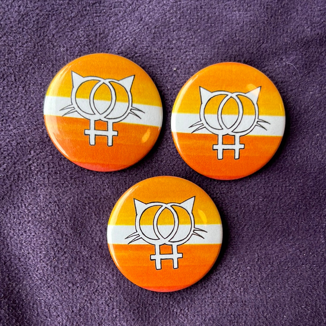 Pin - butch lesbisk katt