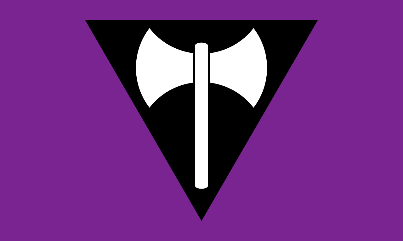 Flagga - Labrys (150x90)