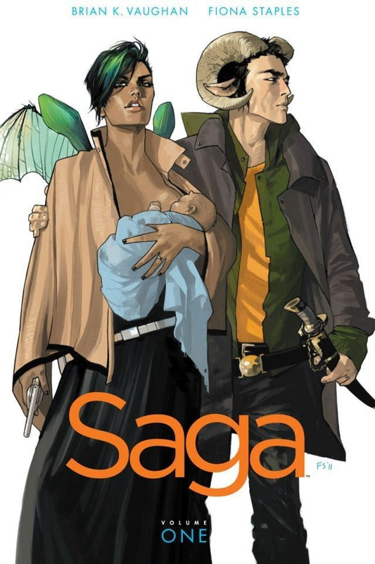 Saga vol. 1 - Brian K. Vaughan, Fiona Staples