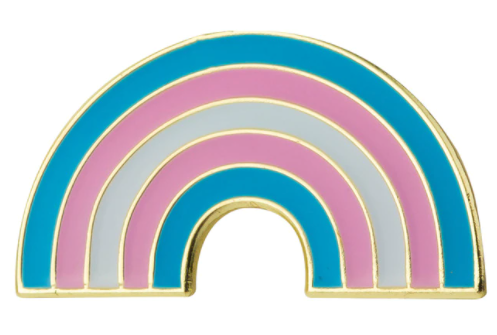 Transgender Rainbow Pin - Rainbowshop