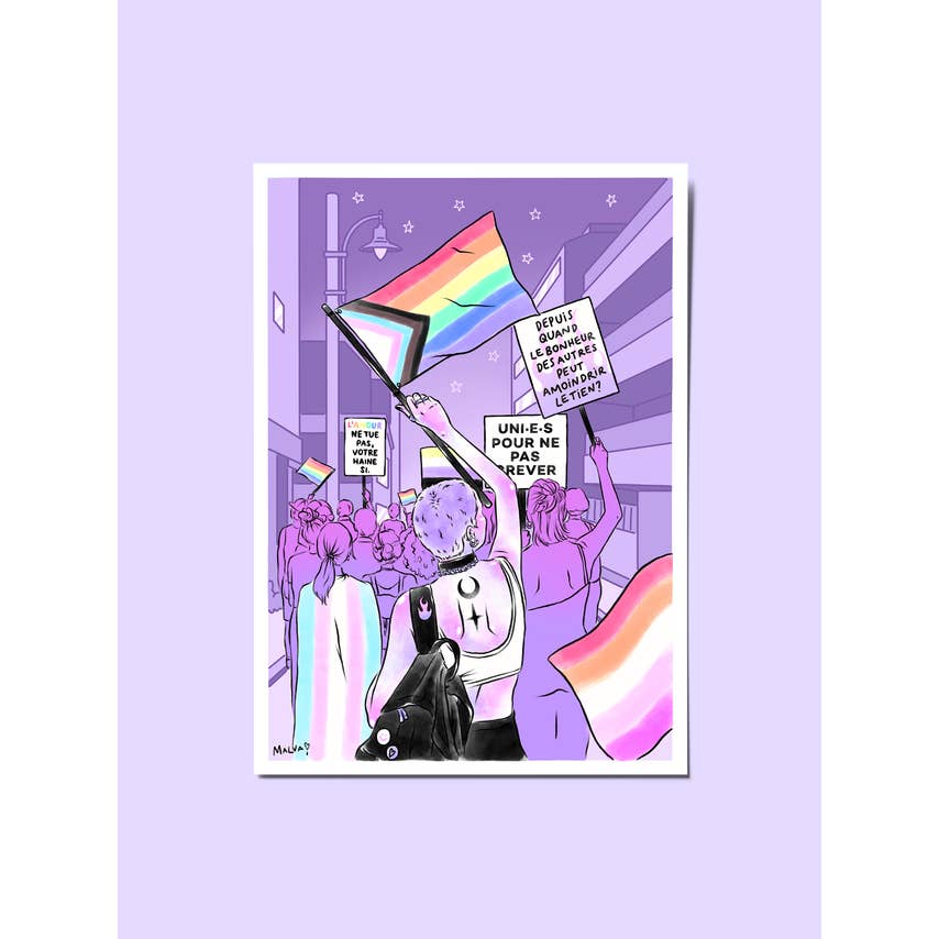 Print - Love in Our Streets Against the Hate That Kills Us