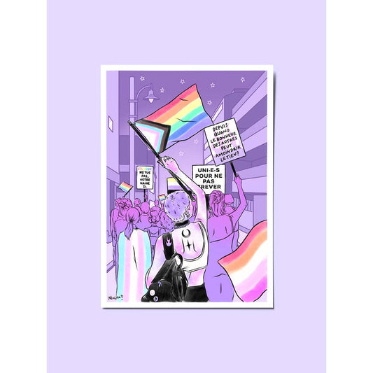 Print - Love in Our Streets Against the Hate That Kills Us