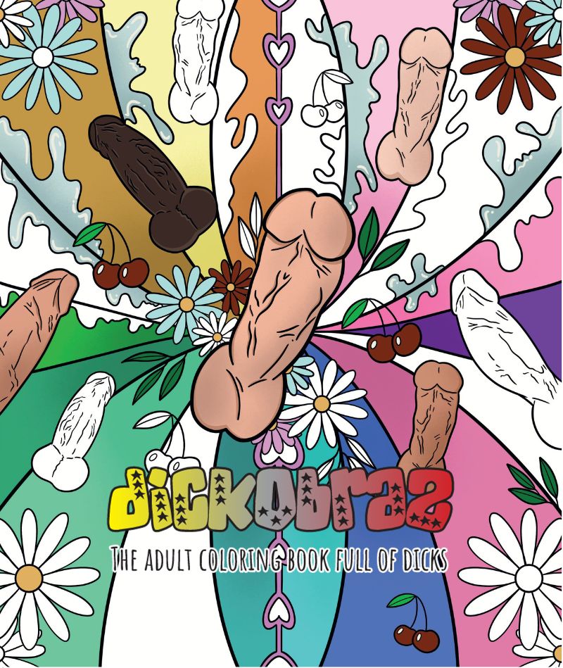 DickObraz - the adult coloring book full of dicks