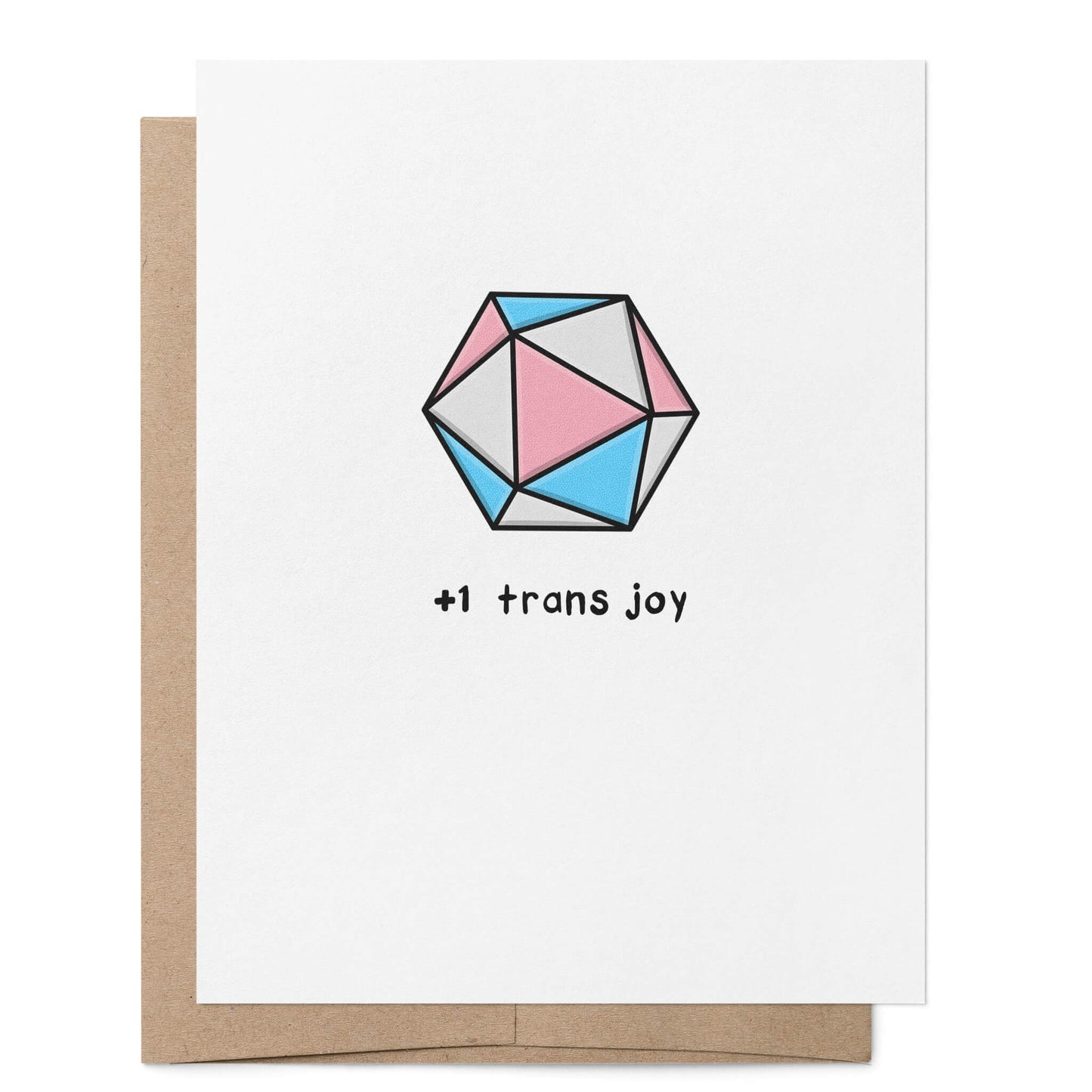 Card: +1 Trans Joy D20