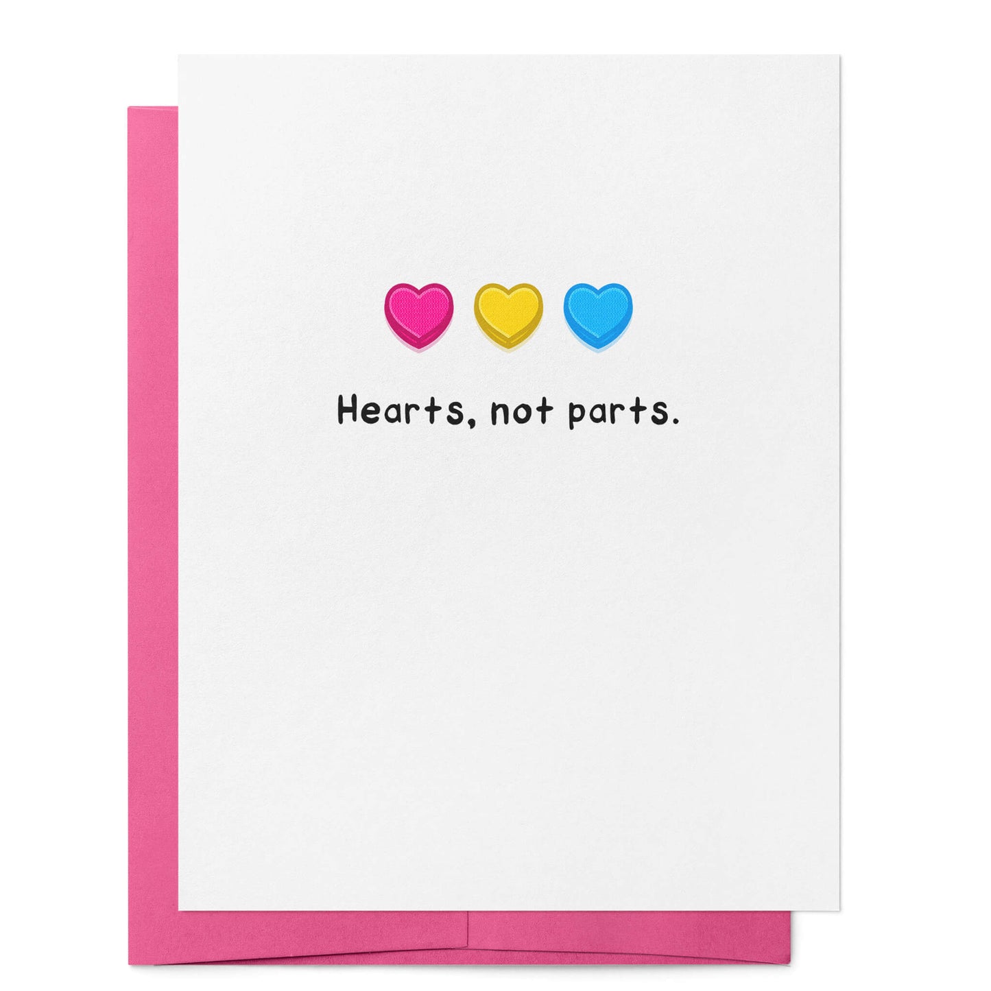 Card: Hearts Not Parts