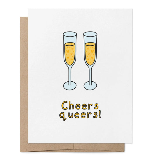 Card: Cheers queers!