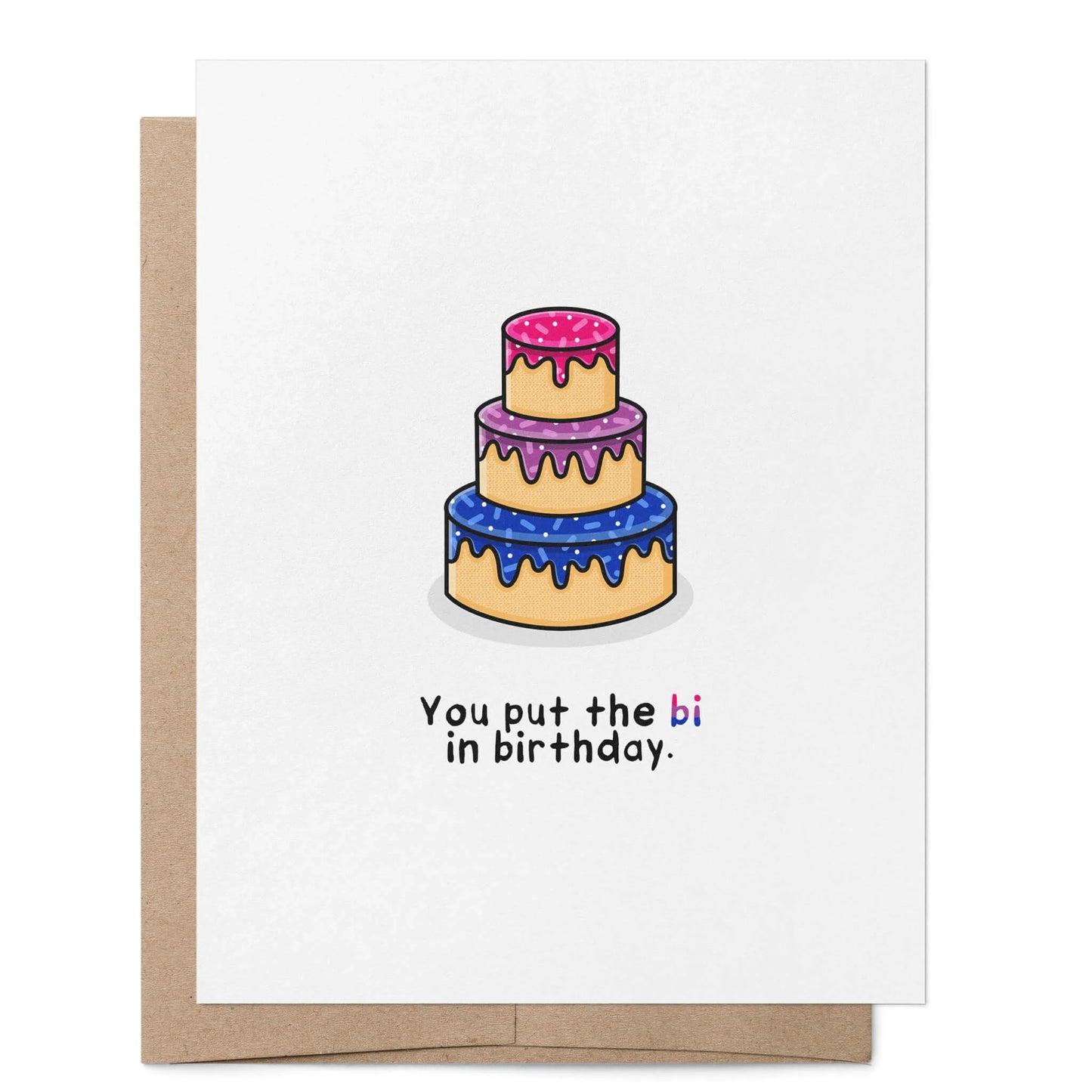 Card: You Put the Bi in Birthday