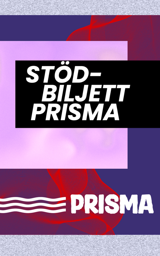 Stödbiljett Prisma Litteraturpris