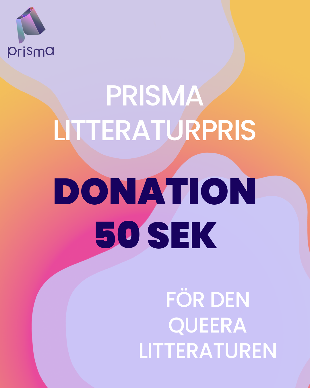 Stöddonation Prisma Litteraturpris