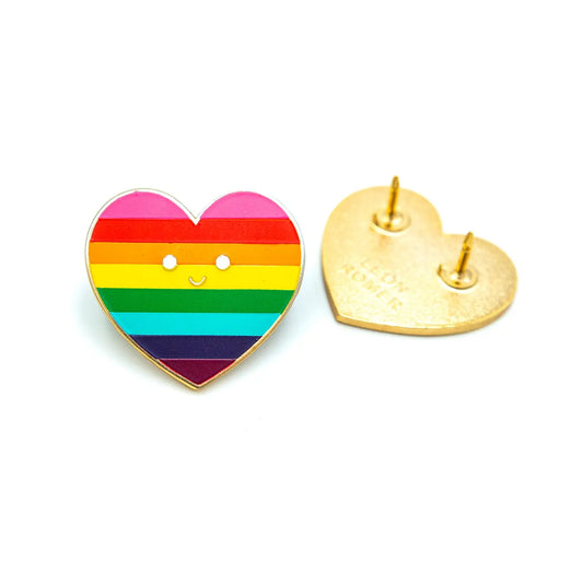 Pin - Gilbert Baker Pride hjärta