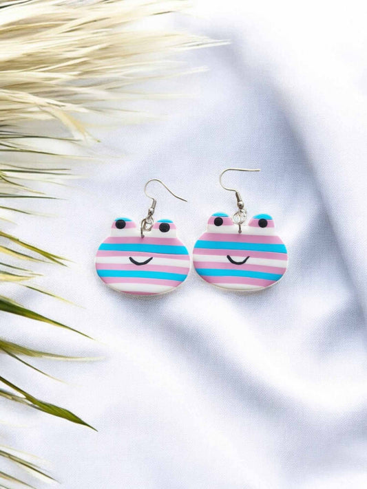 Örhängen/Earrings : Trans Frogs