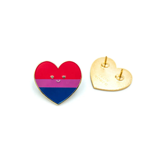 Pin - Bisexual hjärta