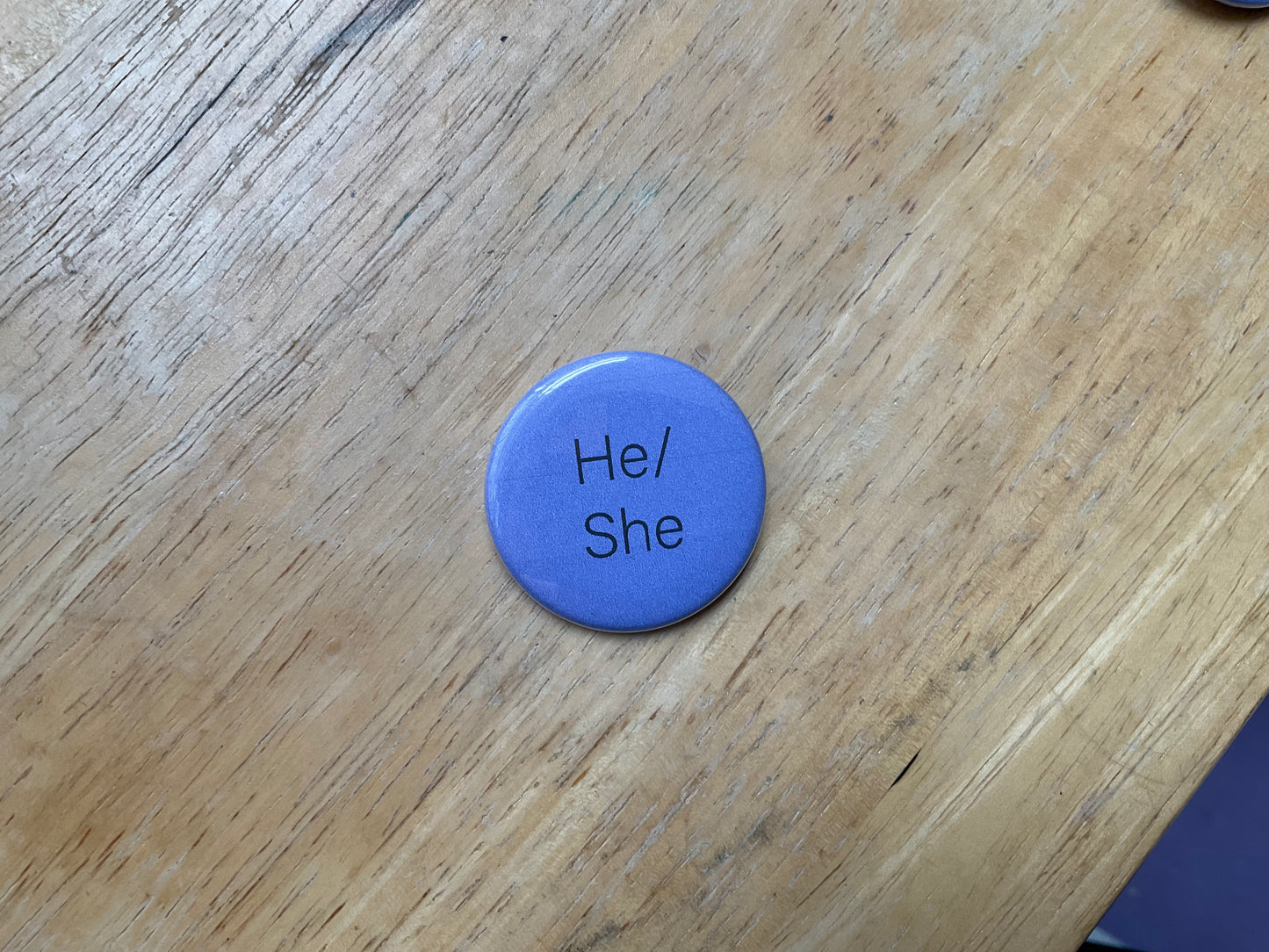 Pronoun pin he/she