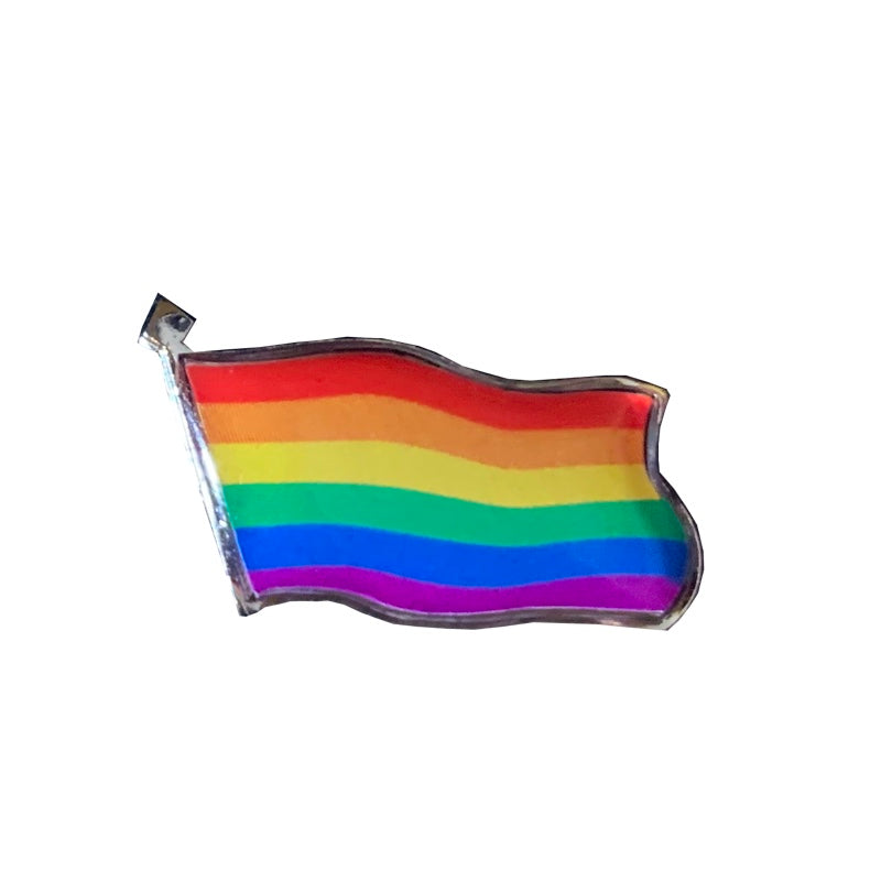 Pin; Pride flagga-pins - Happy Pride