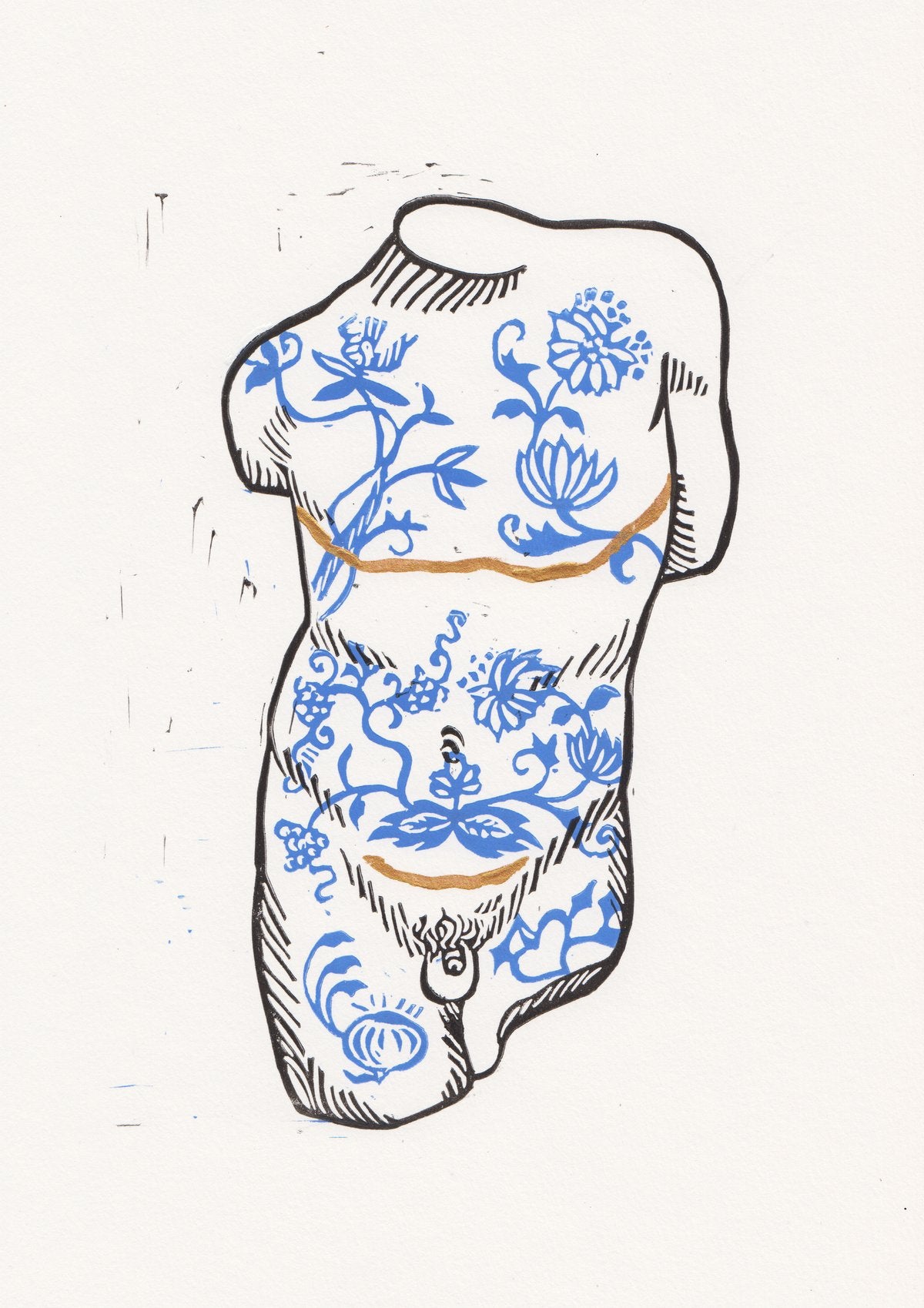 Print - Trans Kintsugi Torso