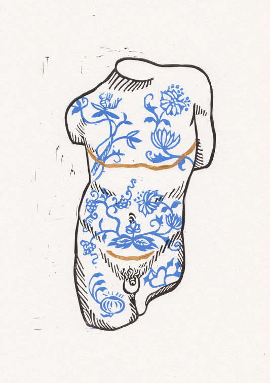 Print - Trans Kintsugi Torso