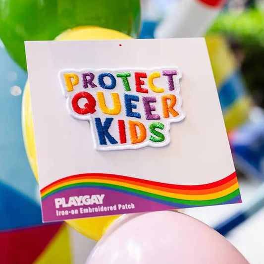 Tygmärke - Protect queer kids
