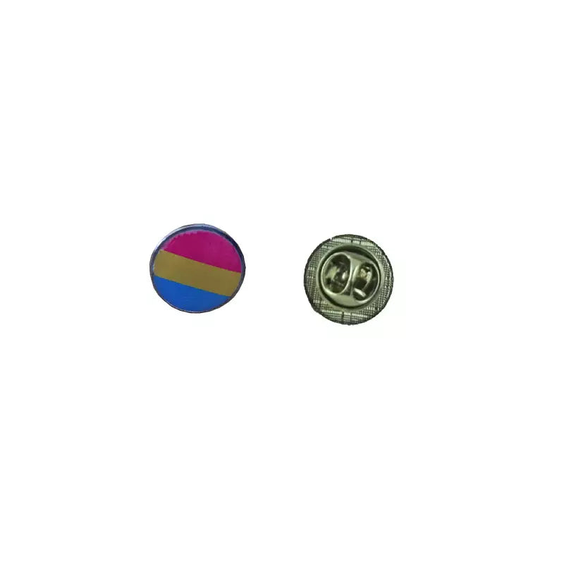 Rund pin; pansexuell - Happy Pride
