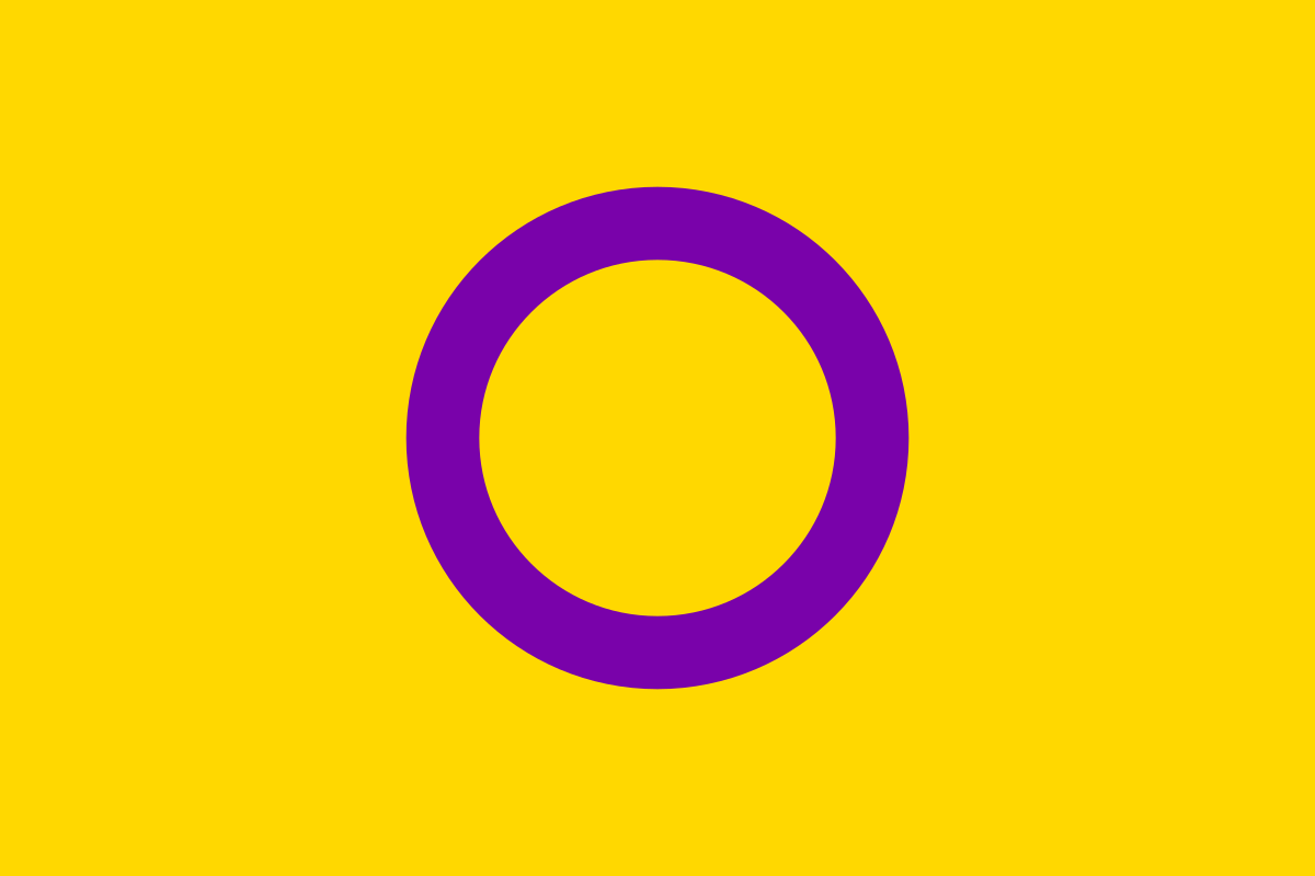 Intersex Pride flag 150 x 90 cm