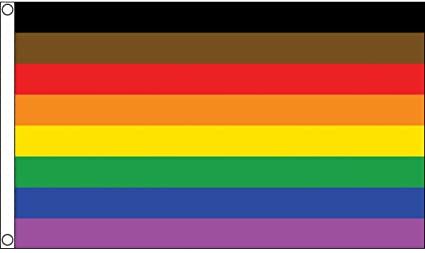 More colour, more pride flag  150 x 90 cm
